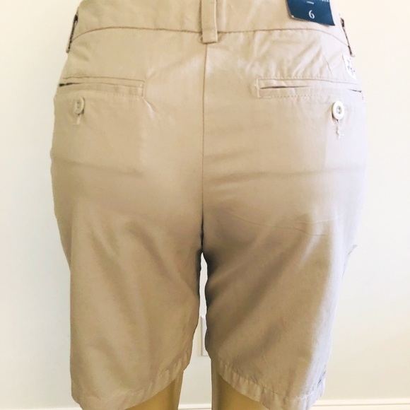 Tommy Hilfiger Khaki Chino Shorts Size 6 NWT - Picture 7 of 13